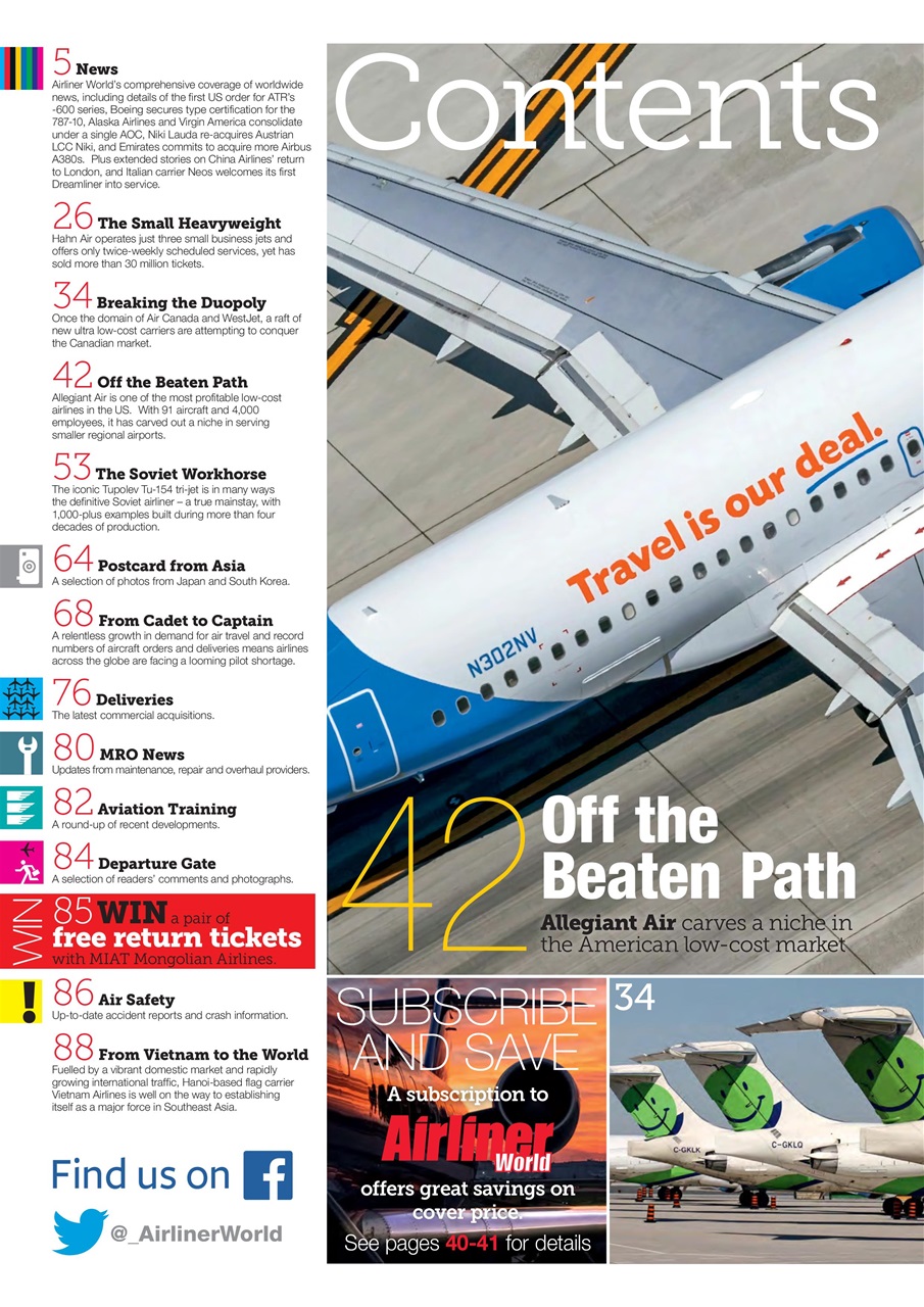 Airliner World Preview Pages