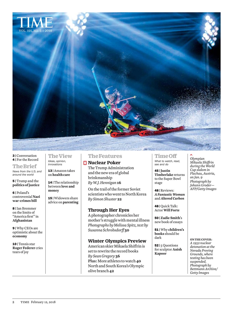 TIME Magazine Europe Preview Pages