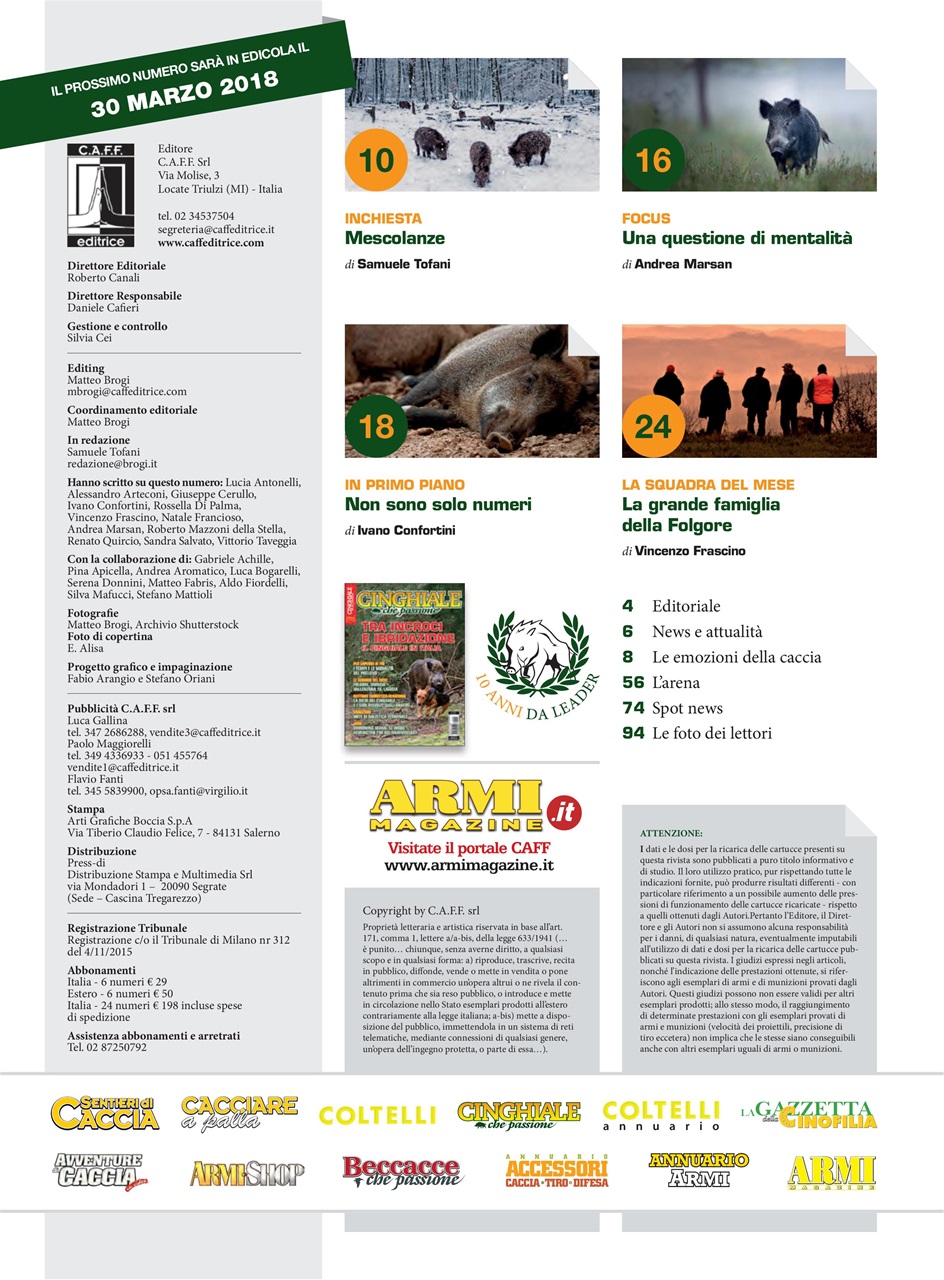 IL CINGHIALE CHE PASSIONE Preview Pages