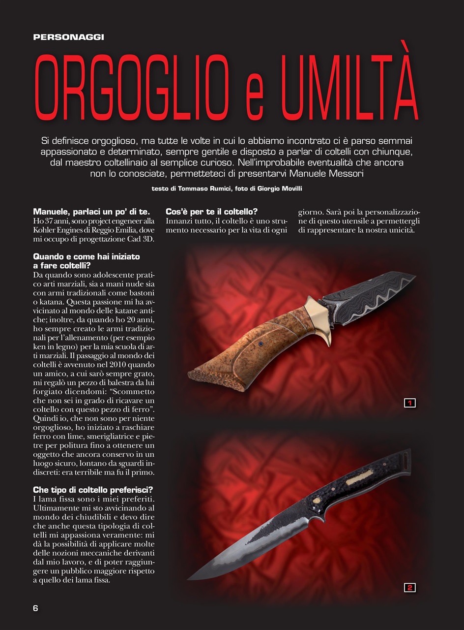 COLTELLI Preview Pages