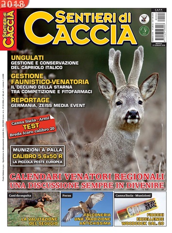 SENTIERI DI CACCIA issue  Febbraio 2018