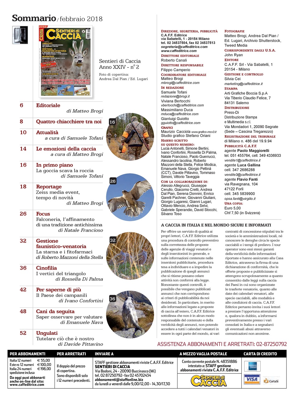SENTIERI DI CACCIA Preview Pages