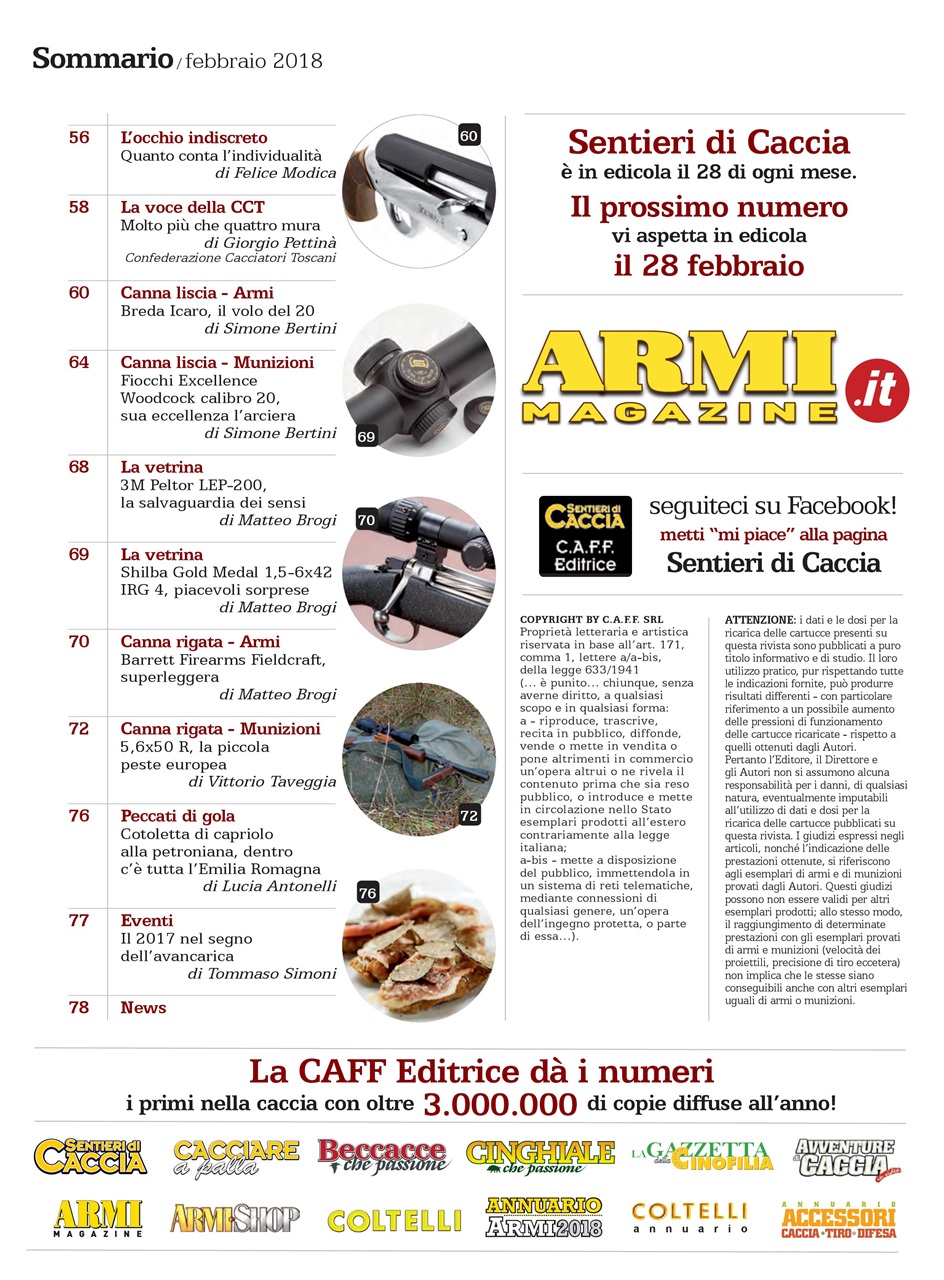 SENTIERI DI CACCIA Preview Pages
