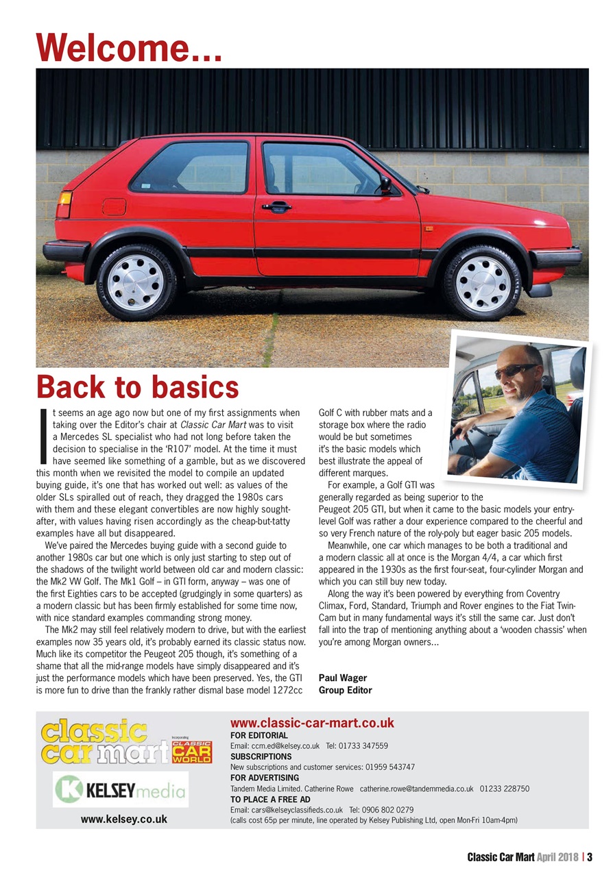 Classic Car Mart Preview Pages