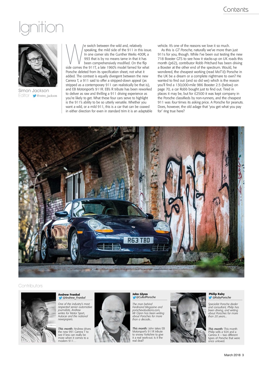 GT Porsche Preview Pages