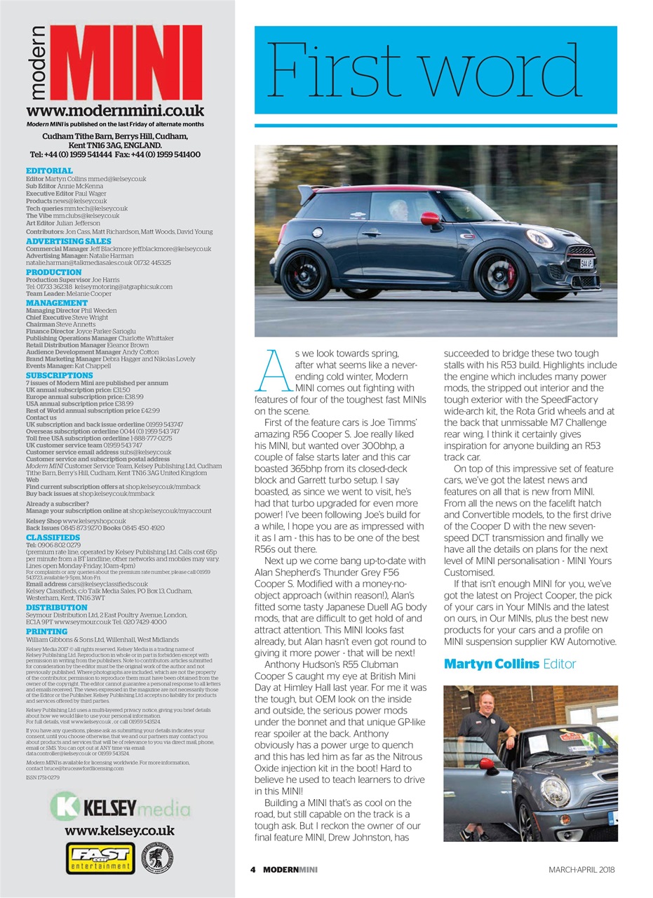 Performance Mini Preview Pages