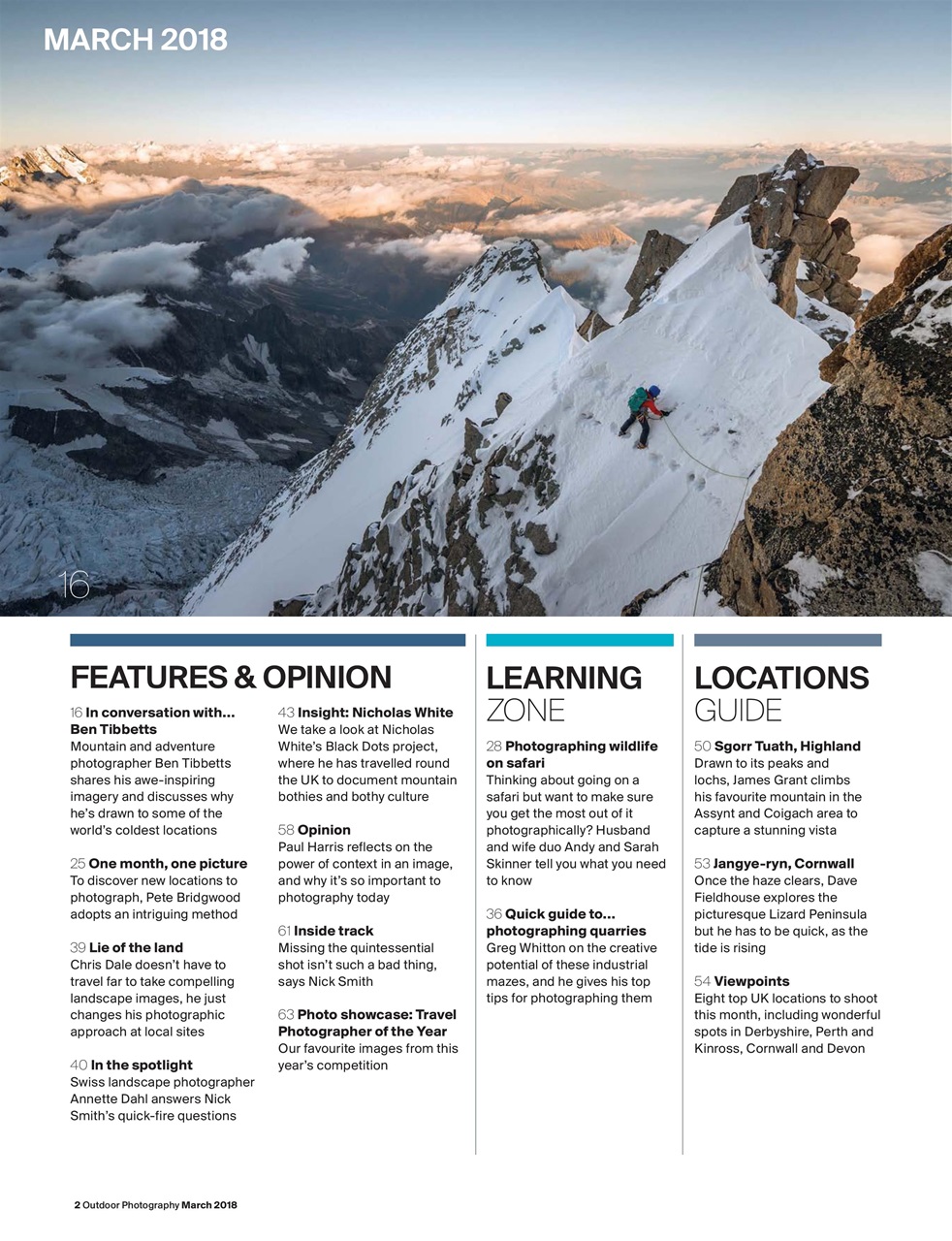Outdoor Photography Preview Pages