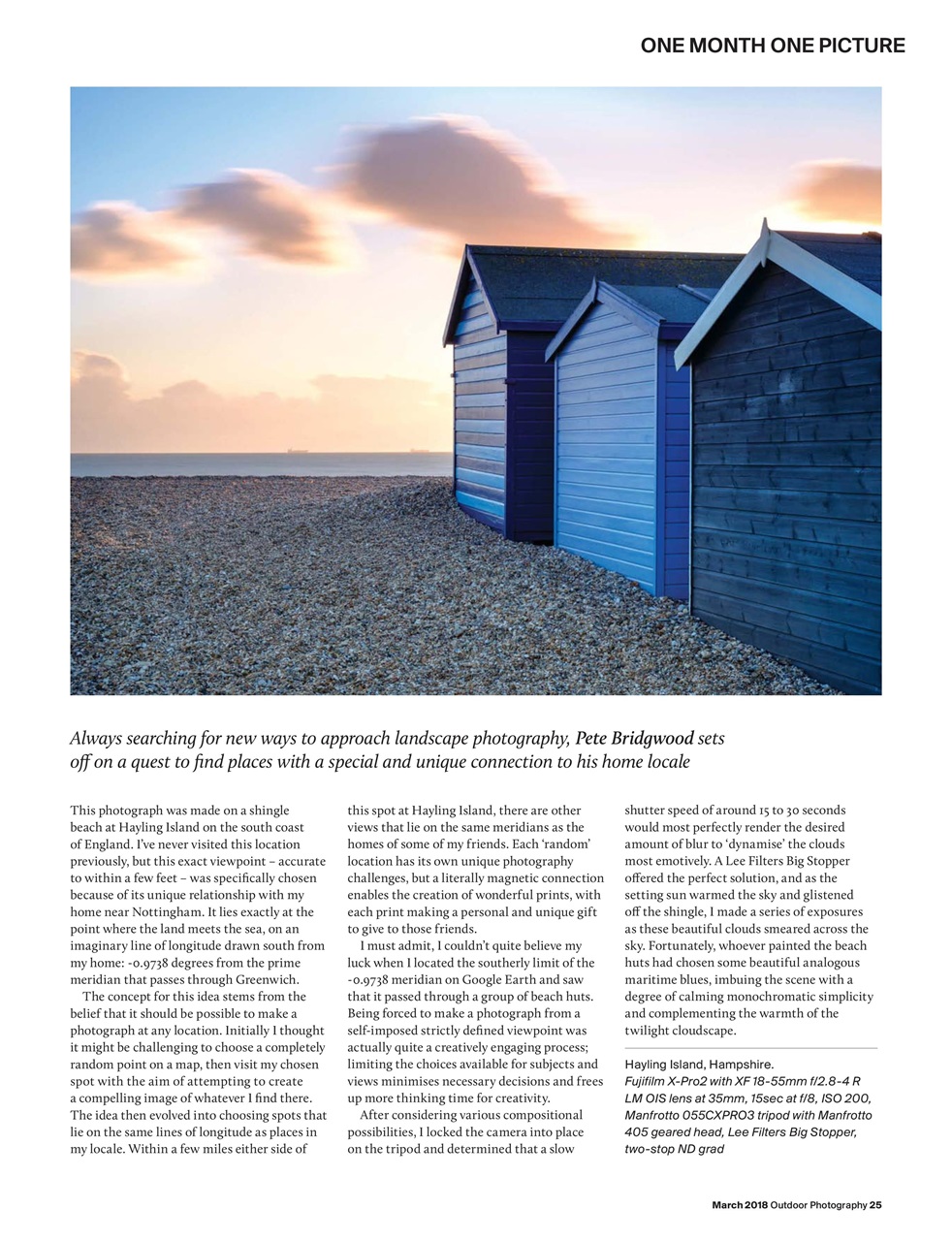 Outdoor Photography Preview Pages