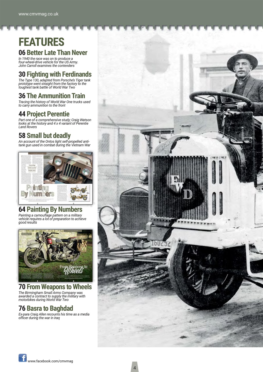 Classic Military Vehicle Preview Pages