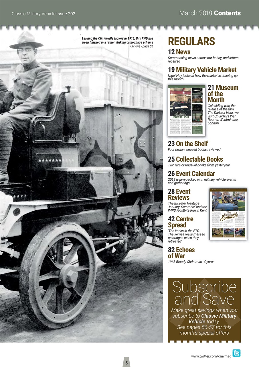 Classic Military Vehicle Preview Pages