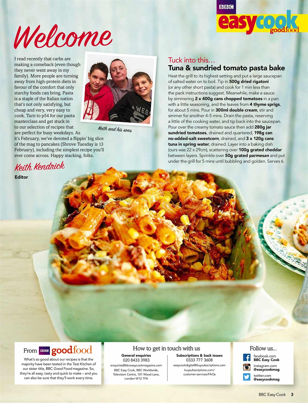 Easy Cook Magazine Preview Pages