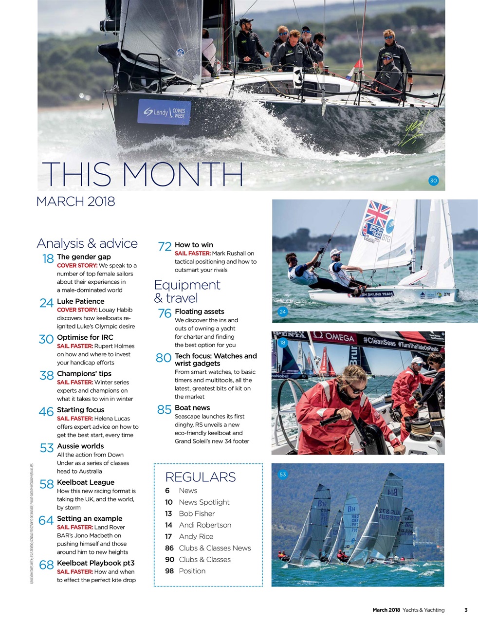 Yachts & Yachting Preview Pages