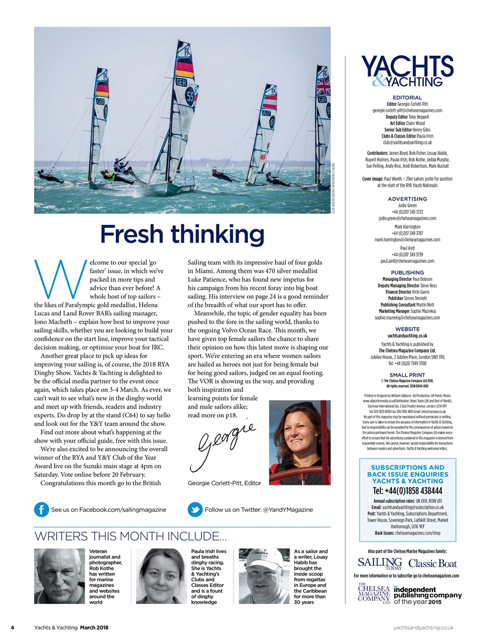 Yachts & Yachting Preview Pages