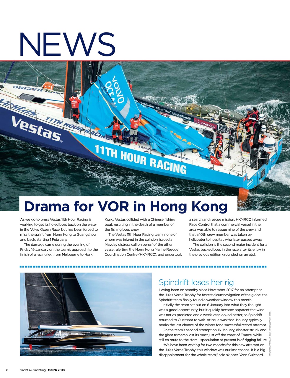 Yachts & Yachting Preview Pages