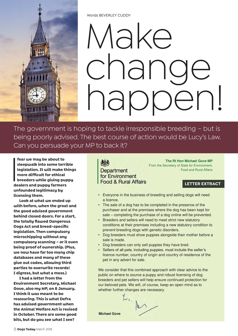 Dogs Today Magazine Preview Pages