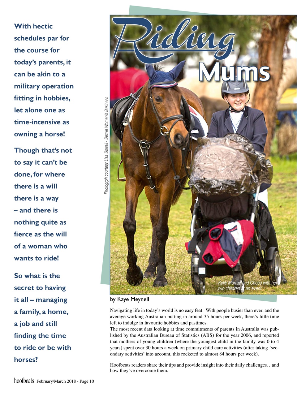 Hoofbeats Preview Pages