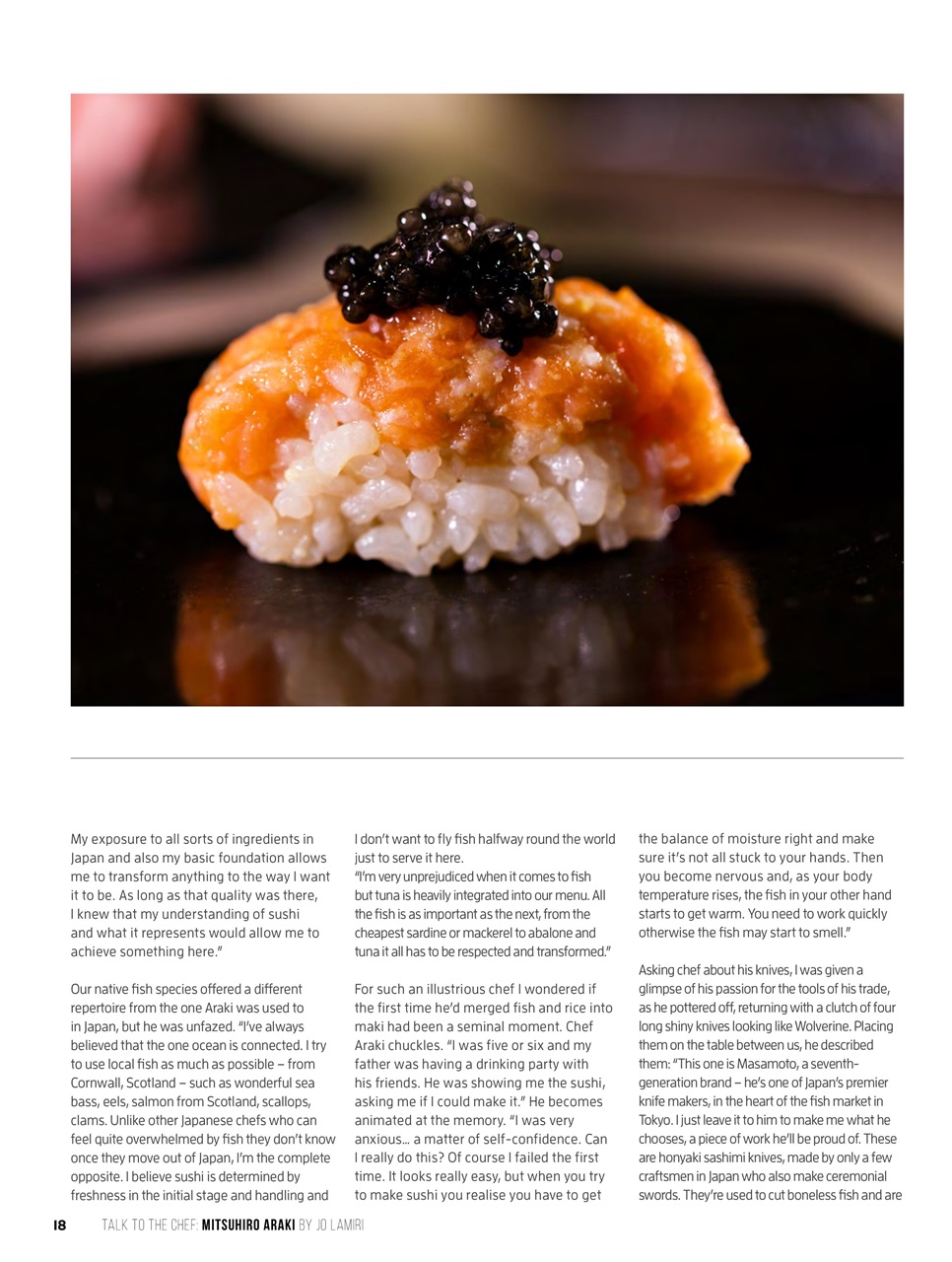 Chef & Restaurant Magazine Preview Pages
