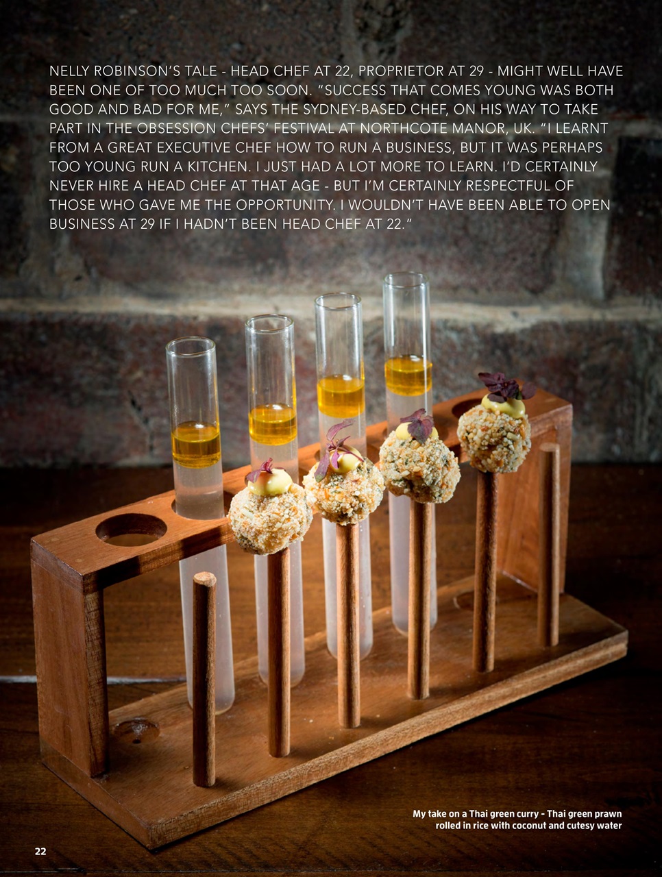 Chef & Restaurant Magazine Preview Pages