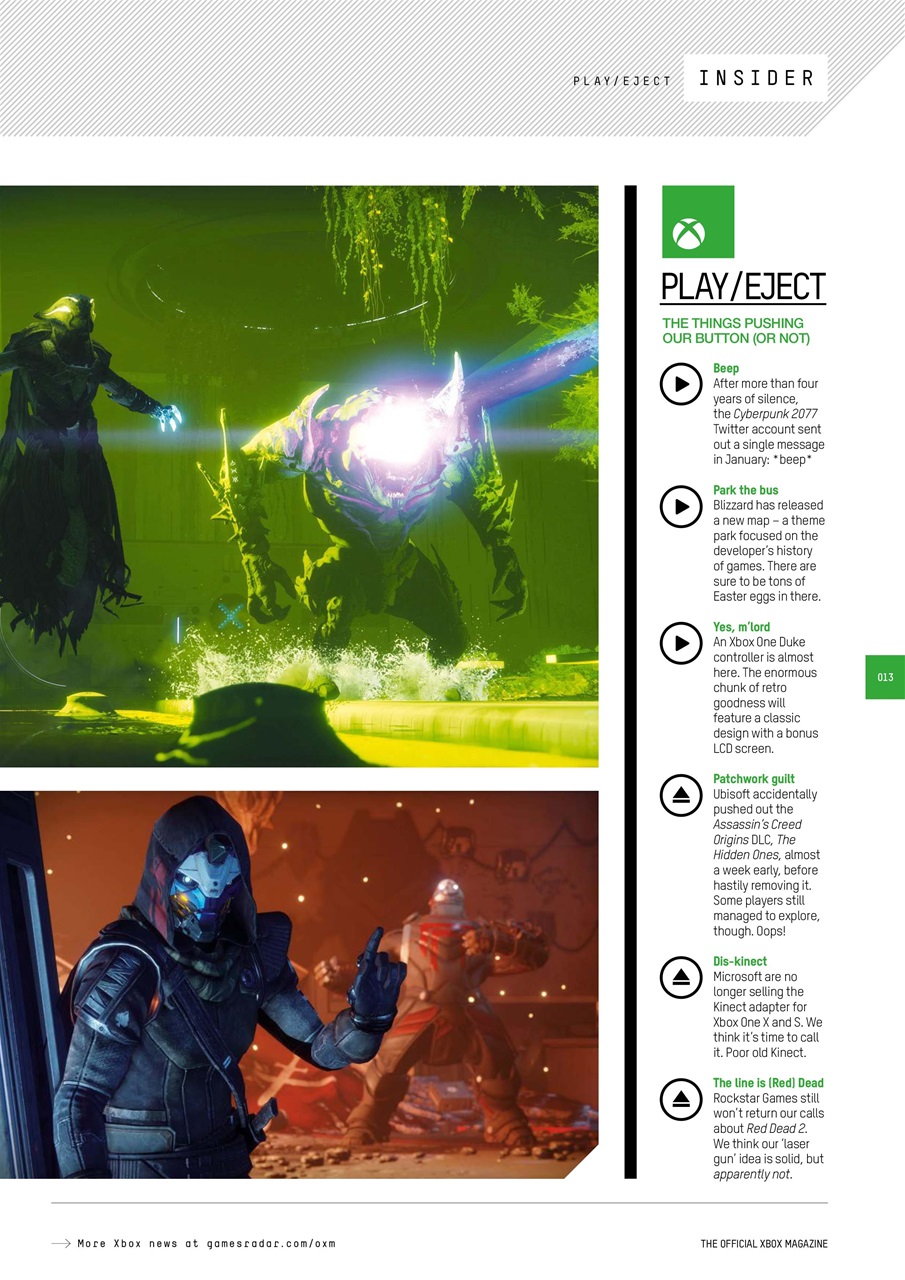 Official Xbox Magazine (UK Edition) Preview Pages