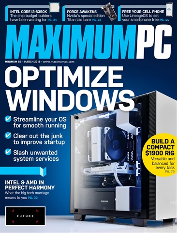 Maximum PC issue March 2018