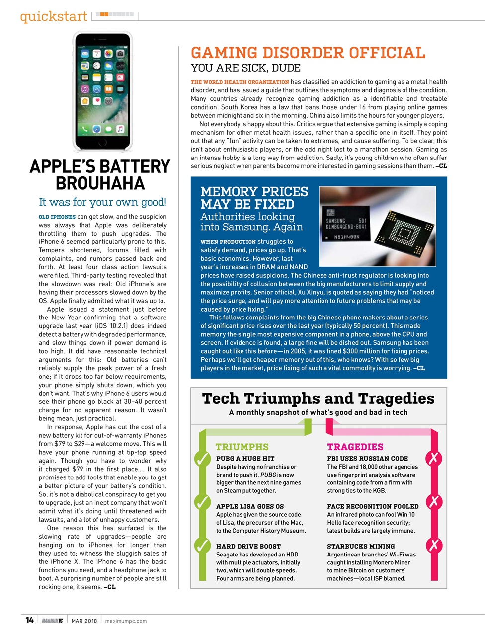 Maximum PC Preview Pages