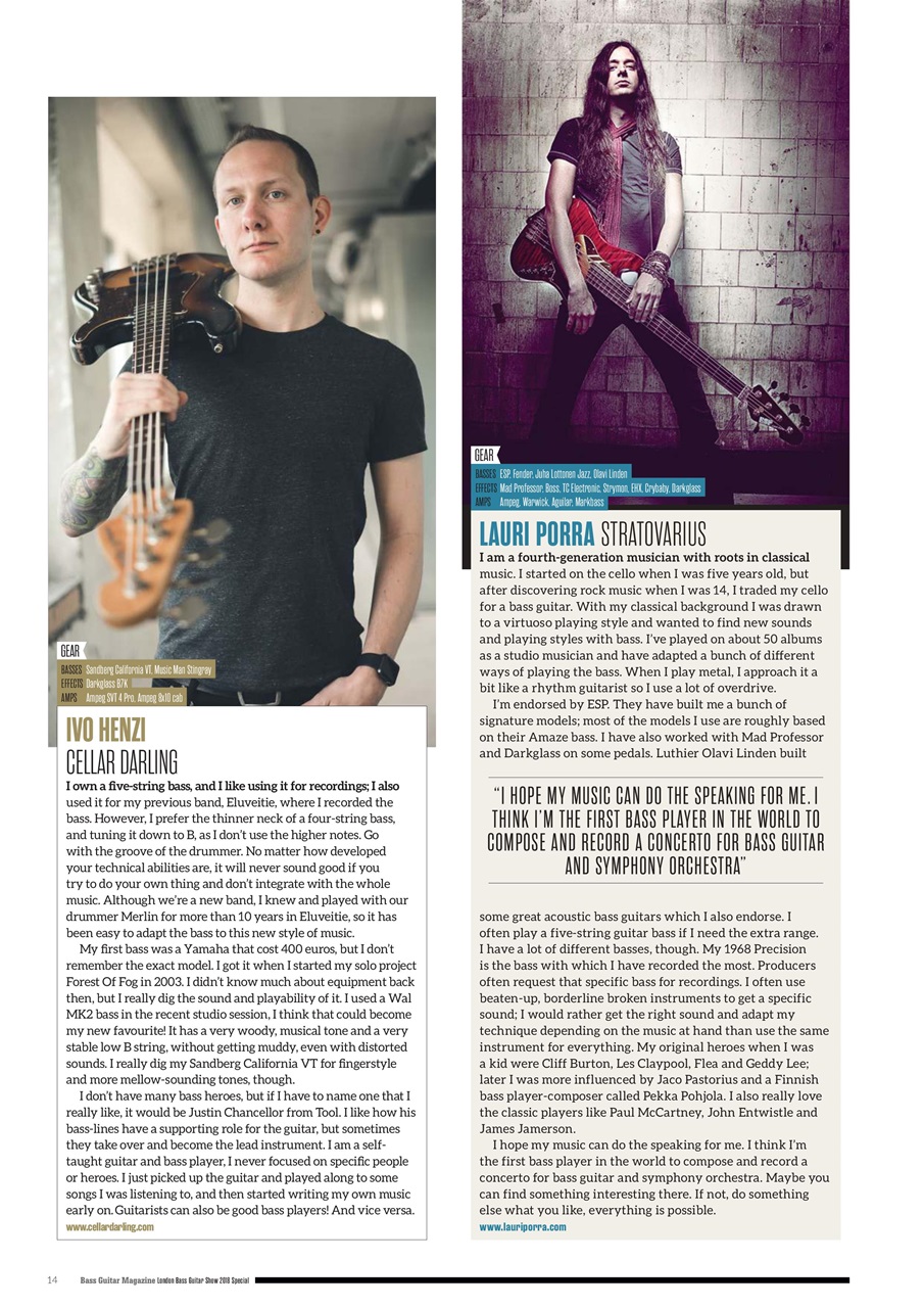 Bass Player UK Preview Pages