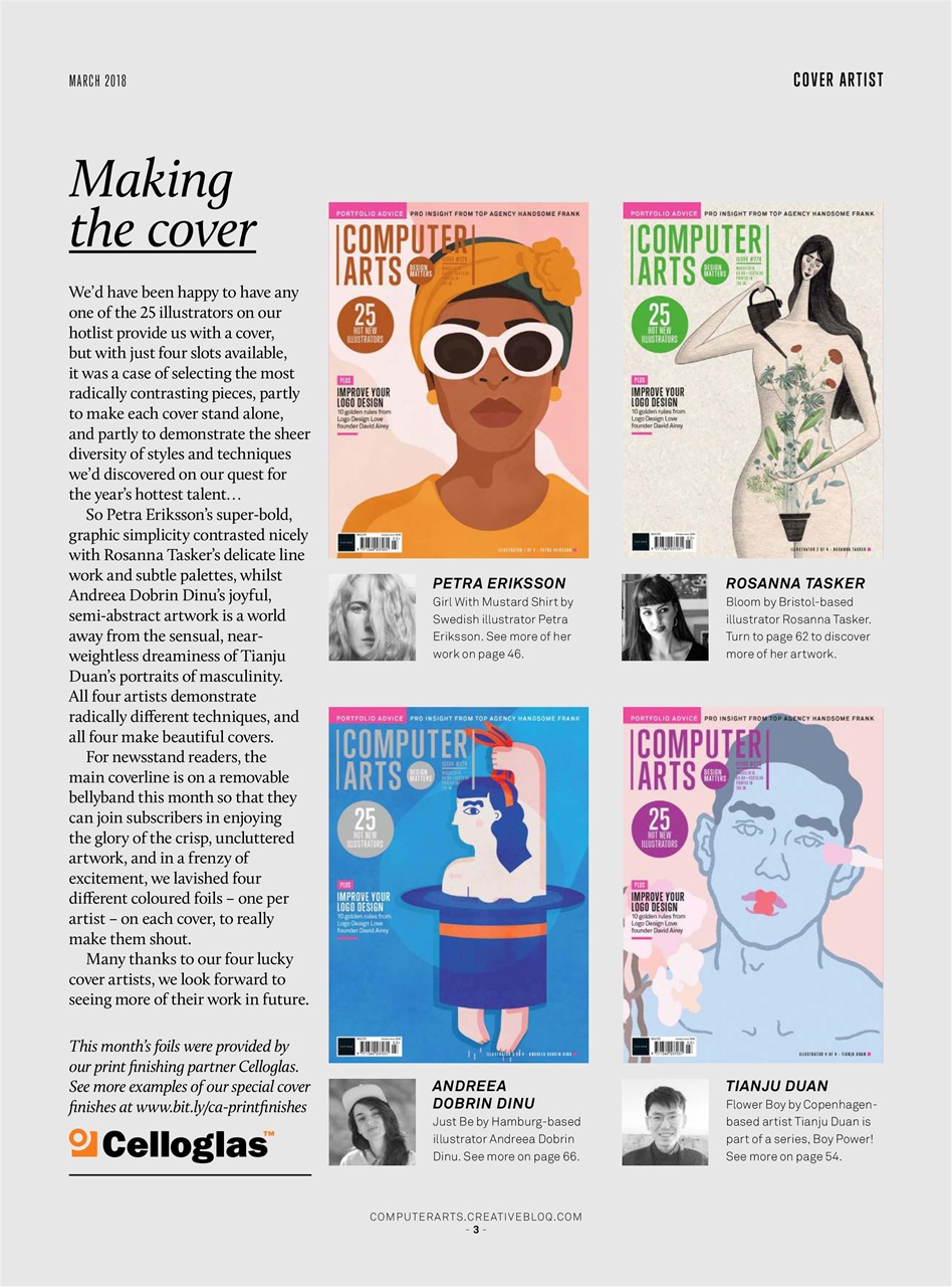 Computer Arts Preview Pages