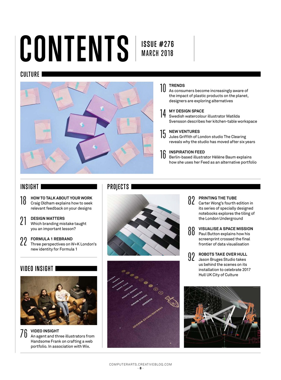 Computer Arts Preview Pages