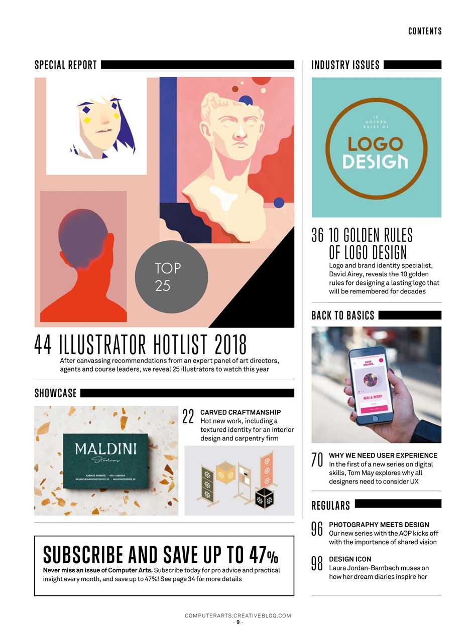 Computer Arts Preview Pages