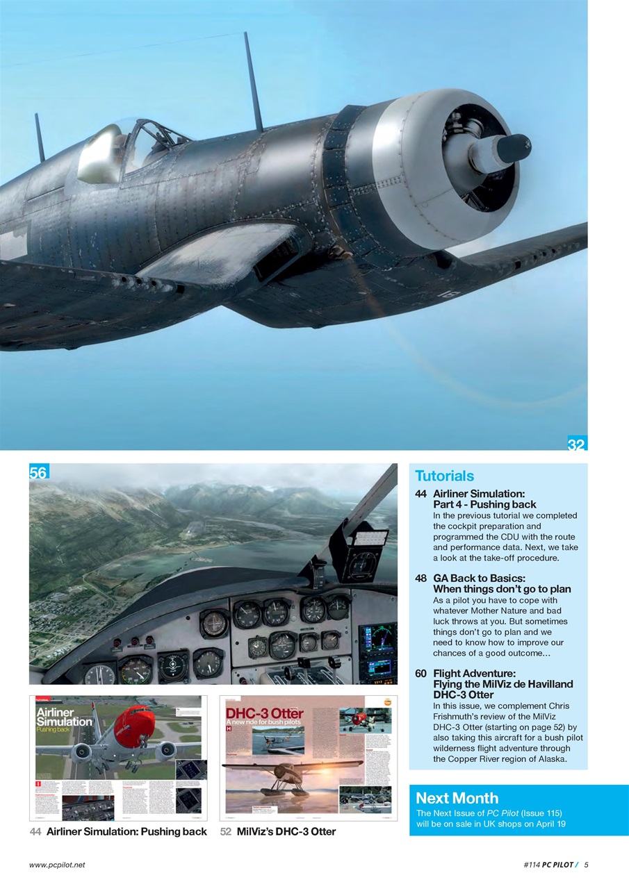 PC Pilot Preview Pages