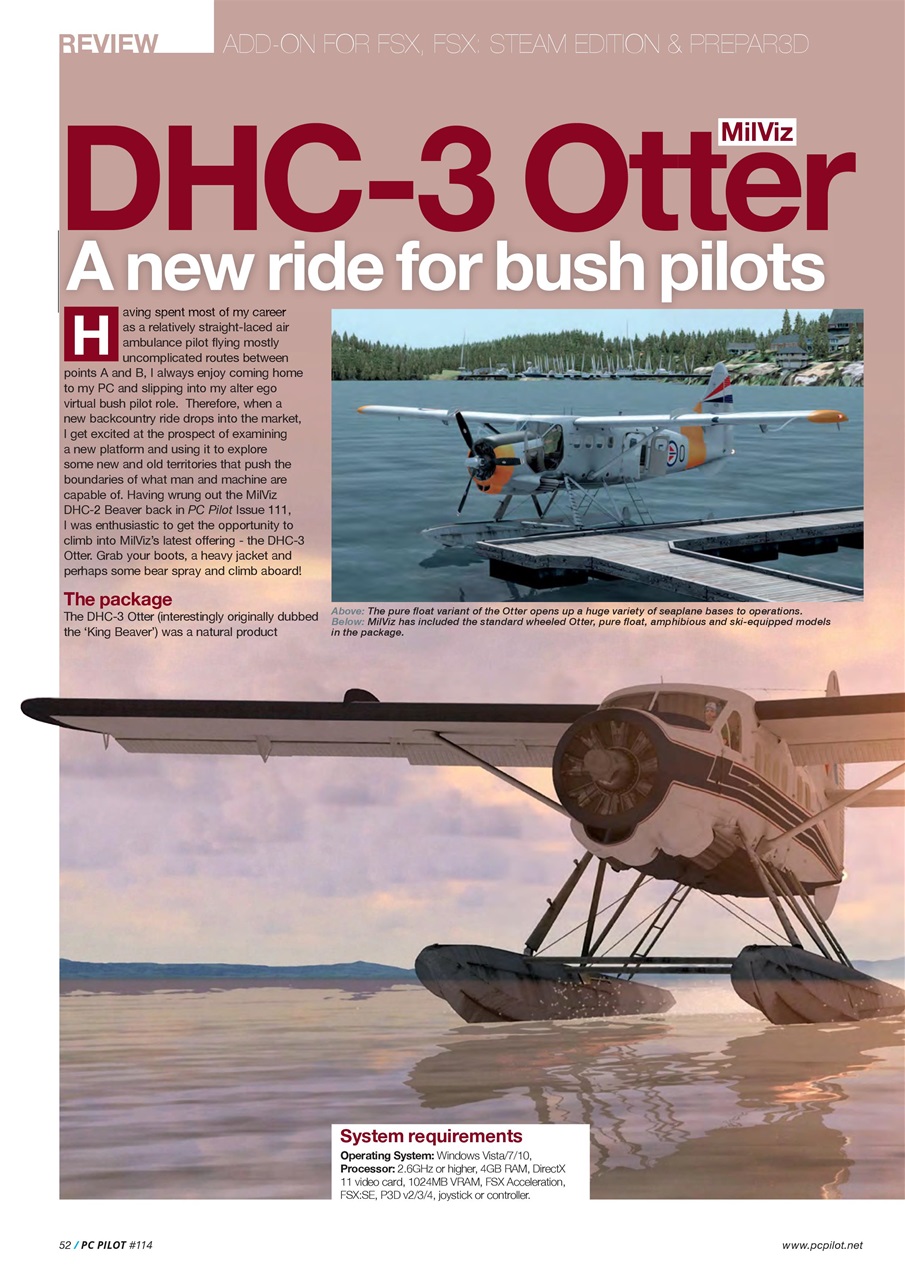 PC Pilot Preview Pages