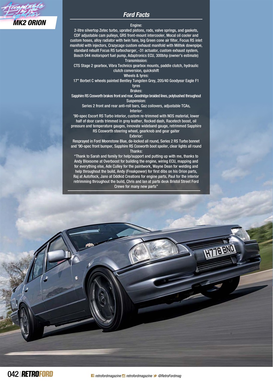 Retro Ford Preview Pages