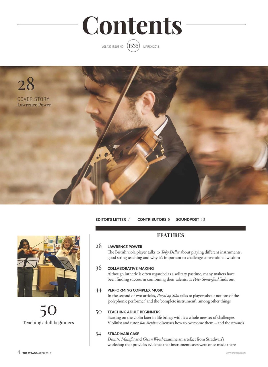 The Strad Preview Pages