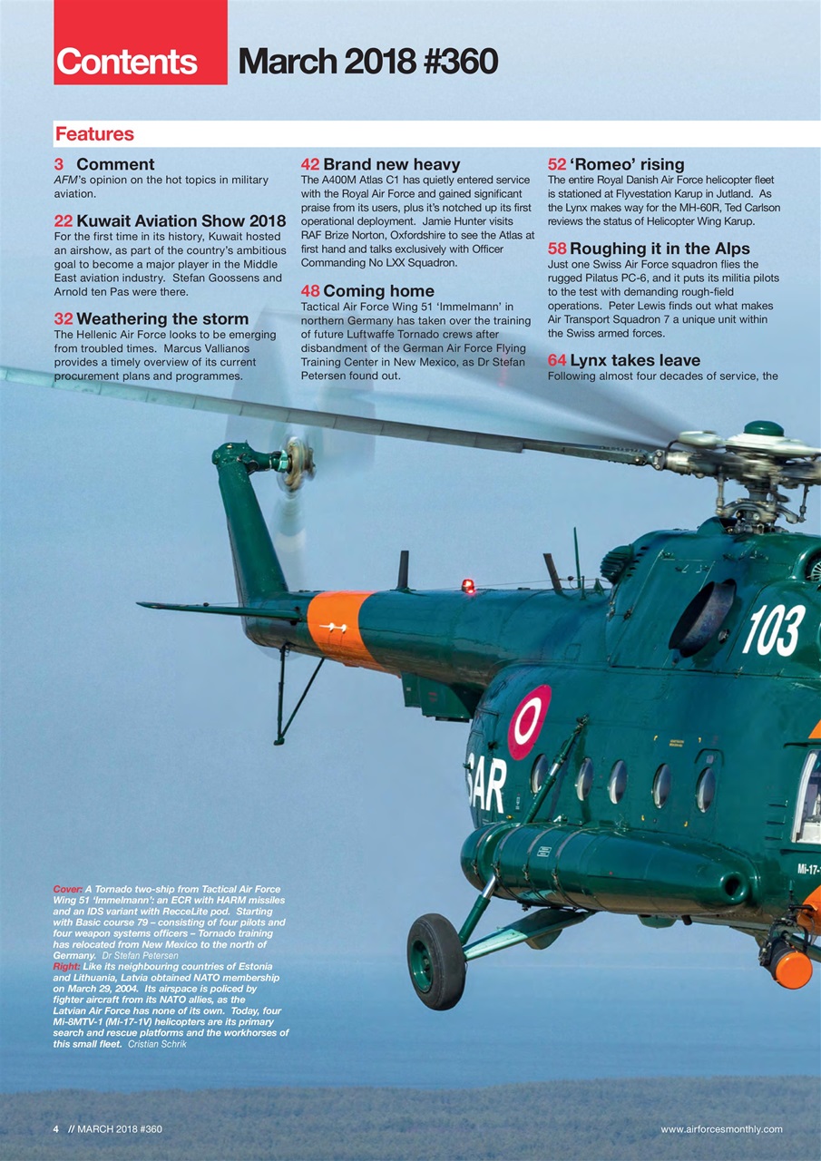 AirForces Monthly Preview Pages