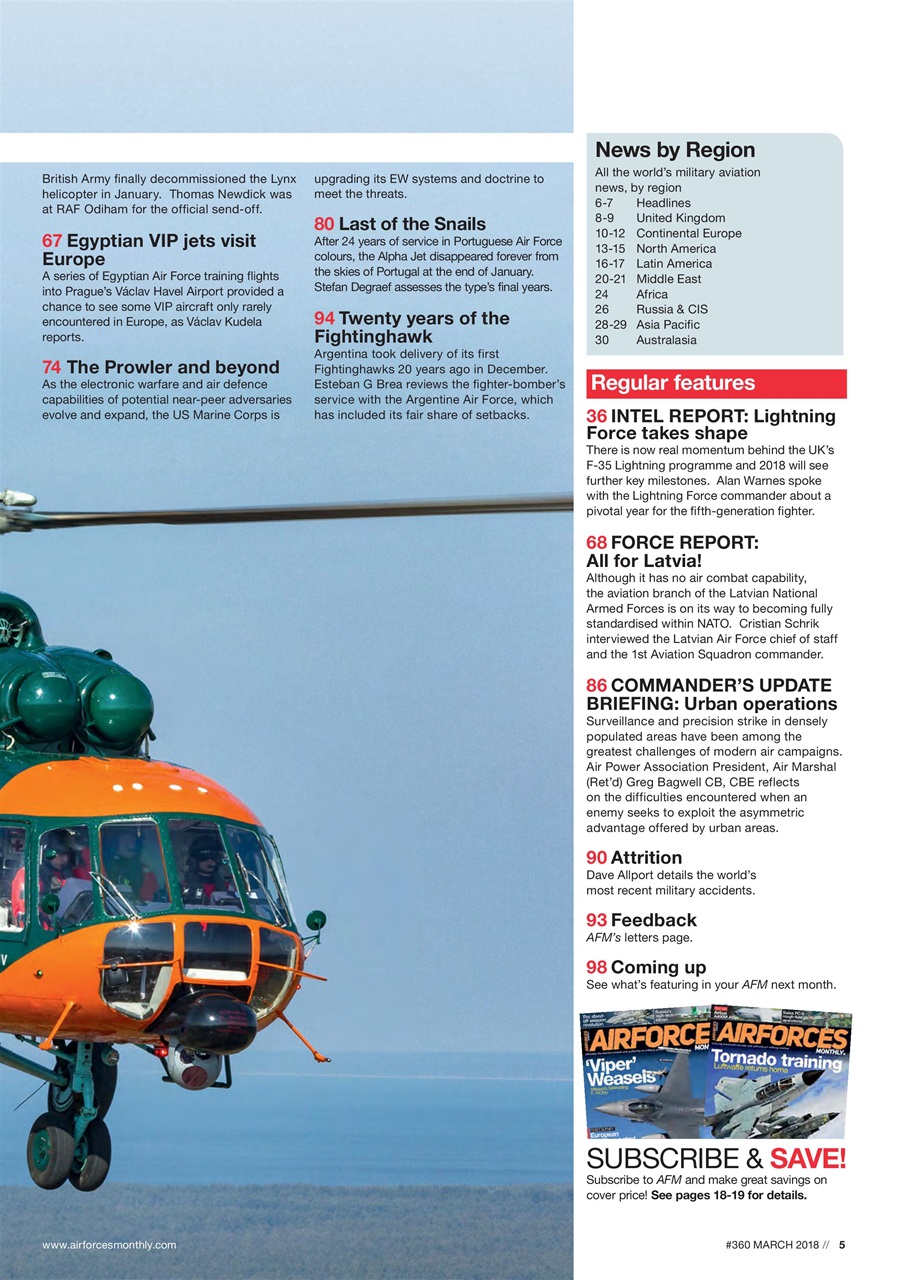 AirForces Monthly Preview Pages