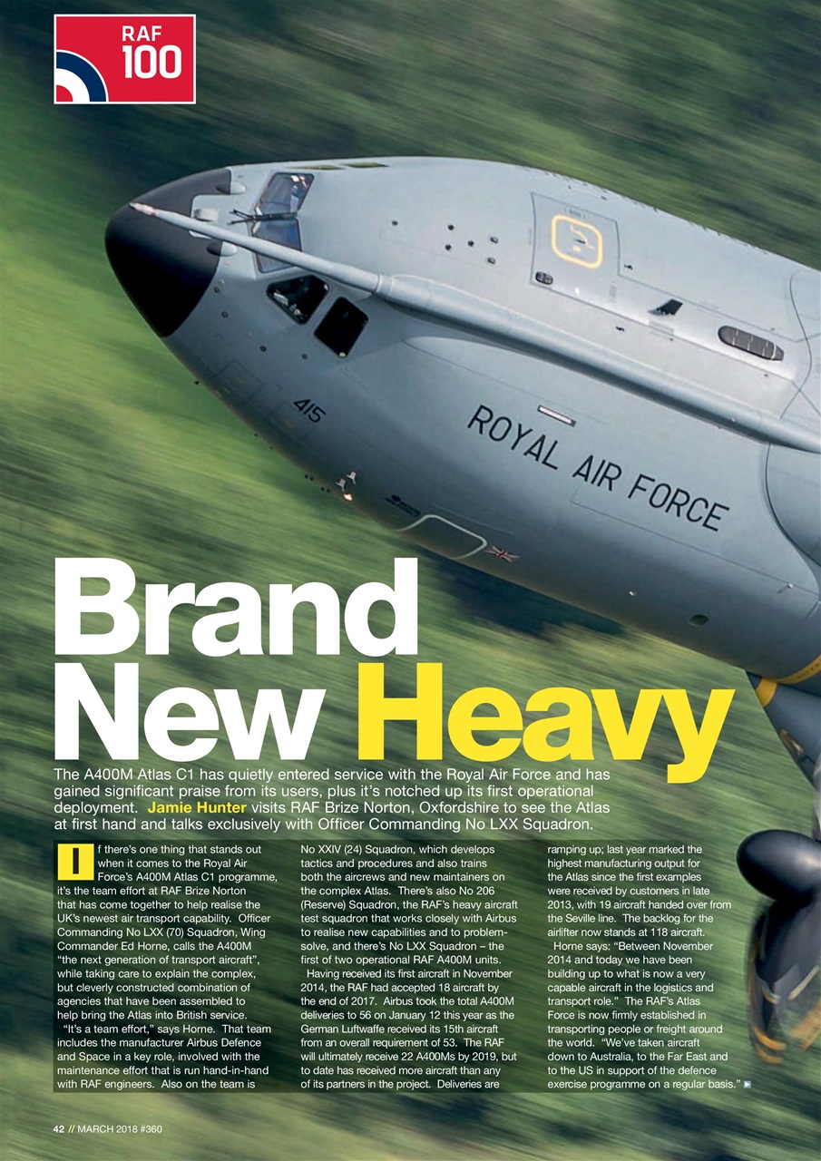 AirForces Monthly Preview Pages