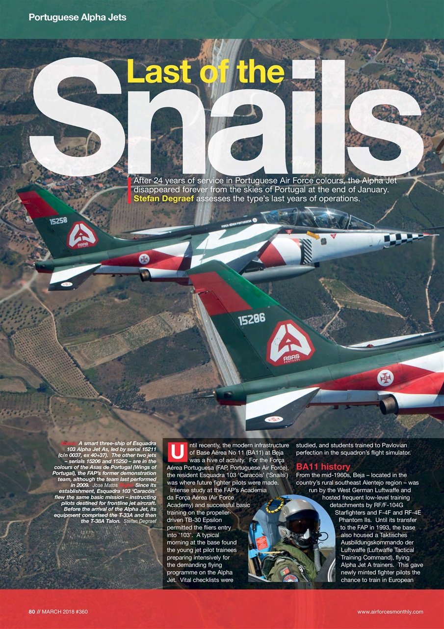 AirForces Monthly Preview Pages