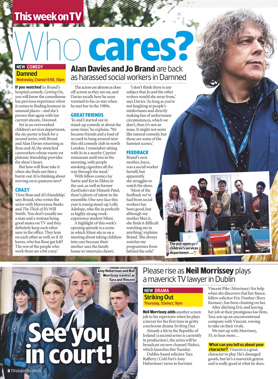 TV & Satellite Week Preview Pages