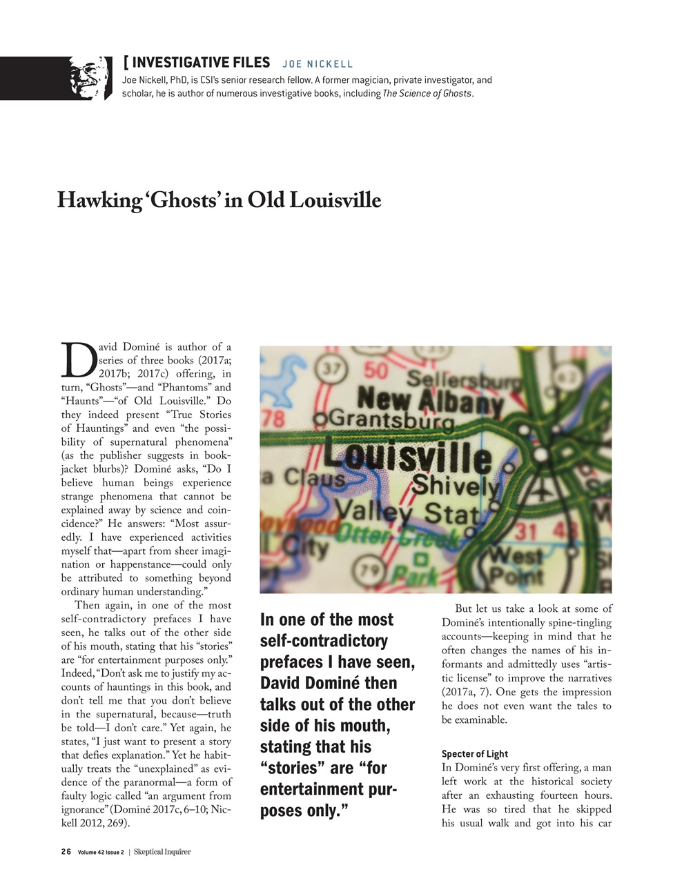 Skeptical Inquirer Preview Pages