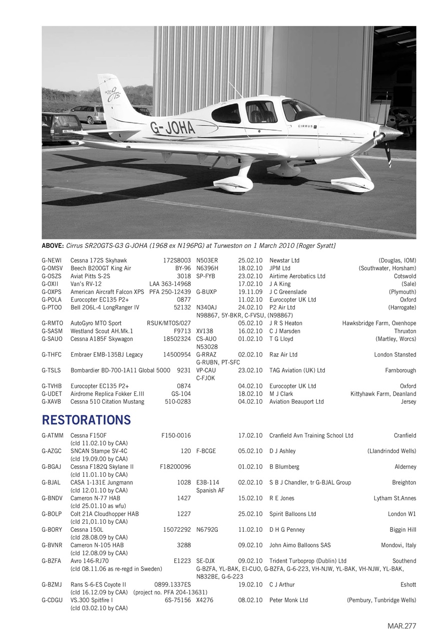 Air Britain News Preview Pages