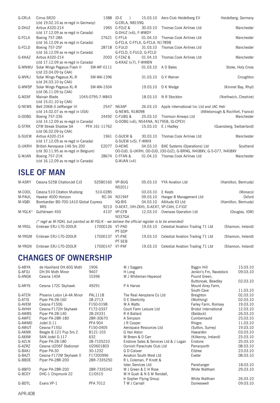 Air Britain News Preview Pages