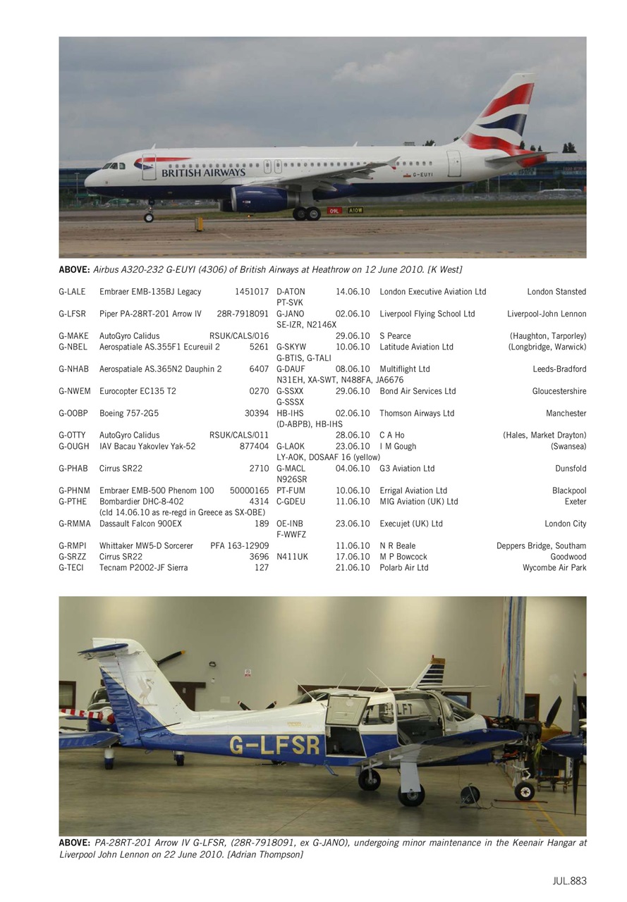 Air Britain News Preview Pages