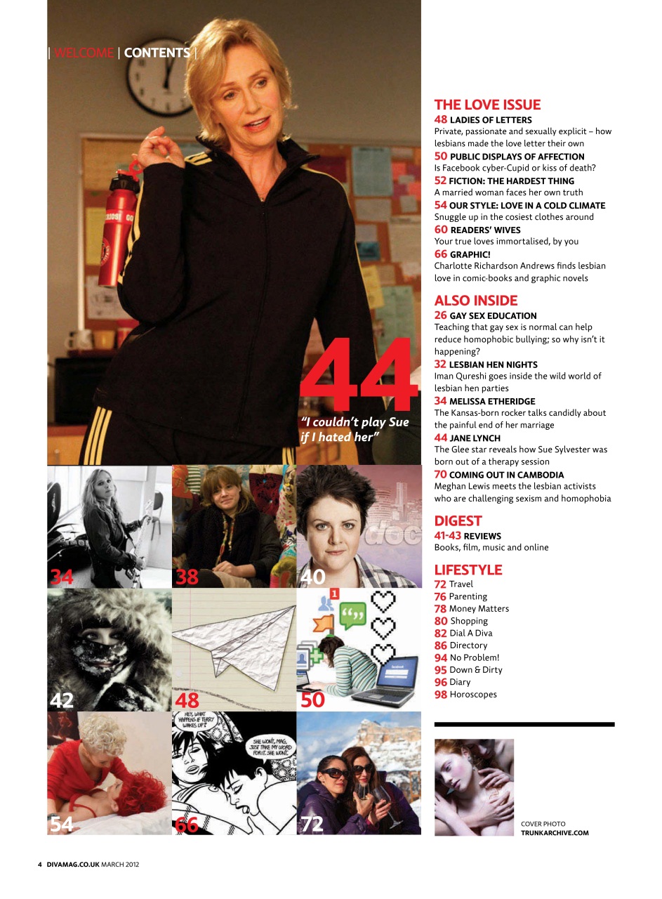 DIVA Magazine Preview Pages