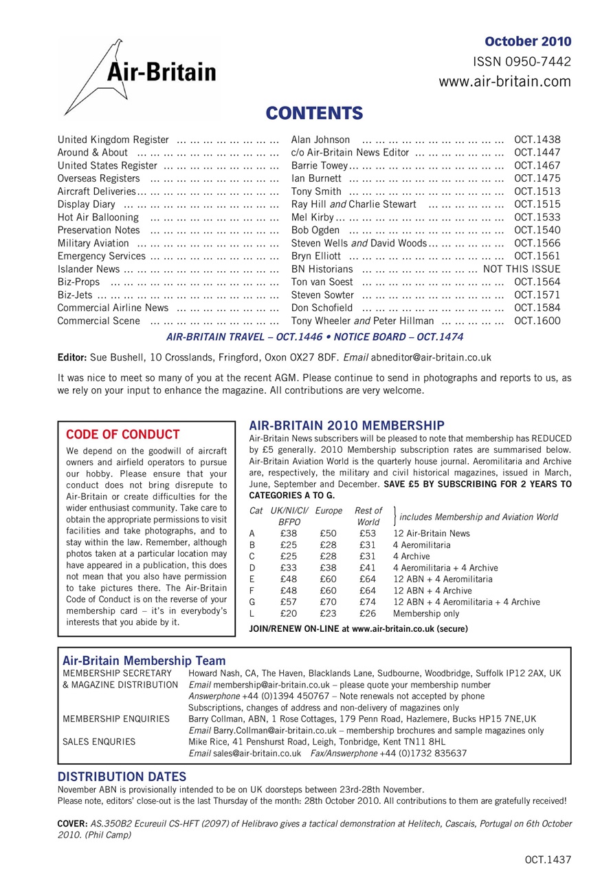 Air Britain News Preview Pages