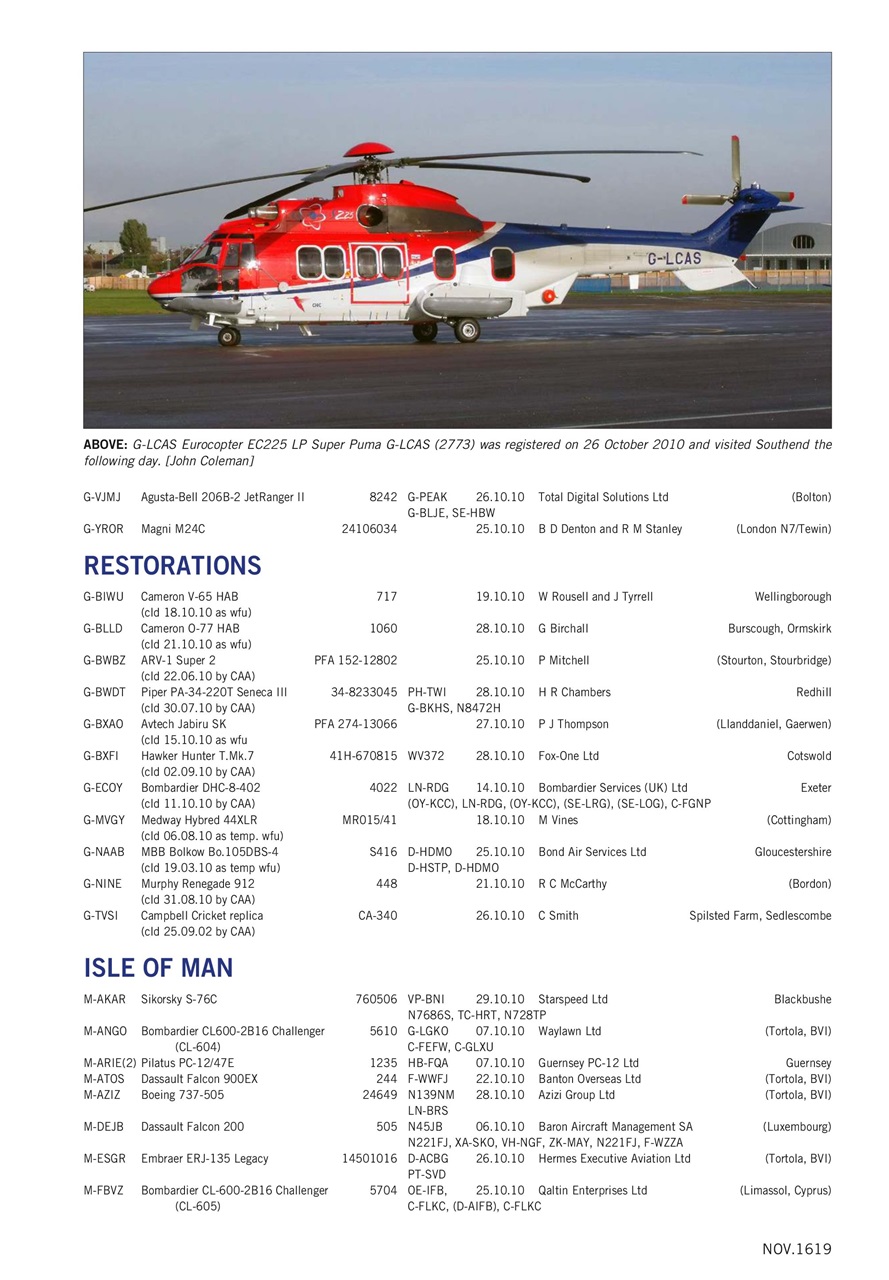 Air Britain News Preview Pages