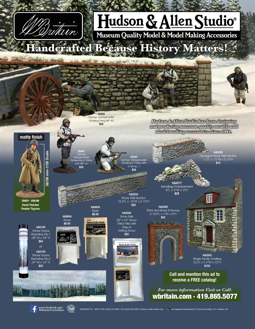 Toy Soldier & Model Figure Preview Pages