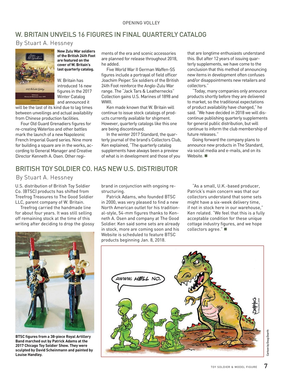 Toy Soldier & Model Figure Preview Pages