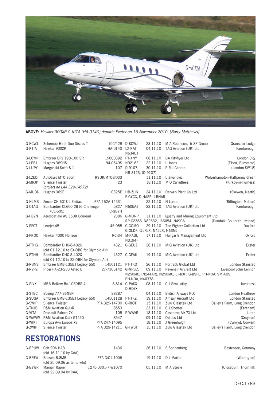 Air Britain News Preview Pages