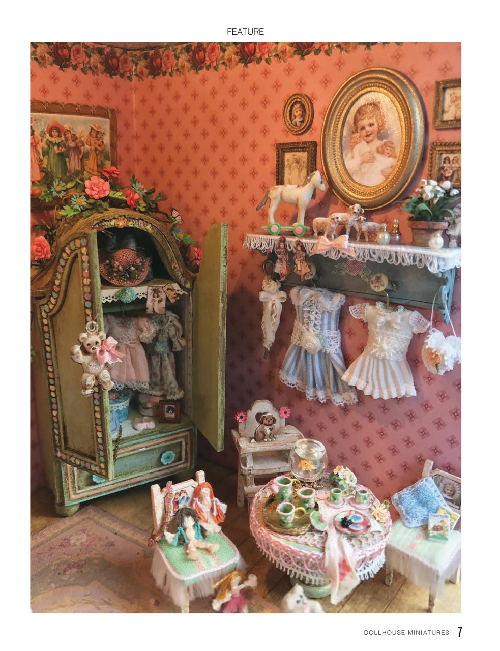 Dollhouse Miniatures Preview Pages