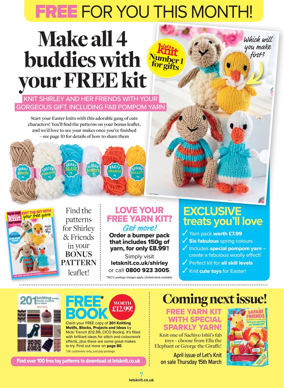 Let's Knit Preview Pages